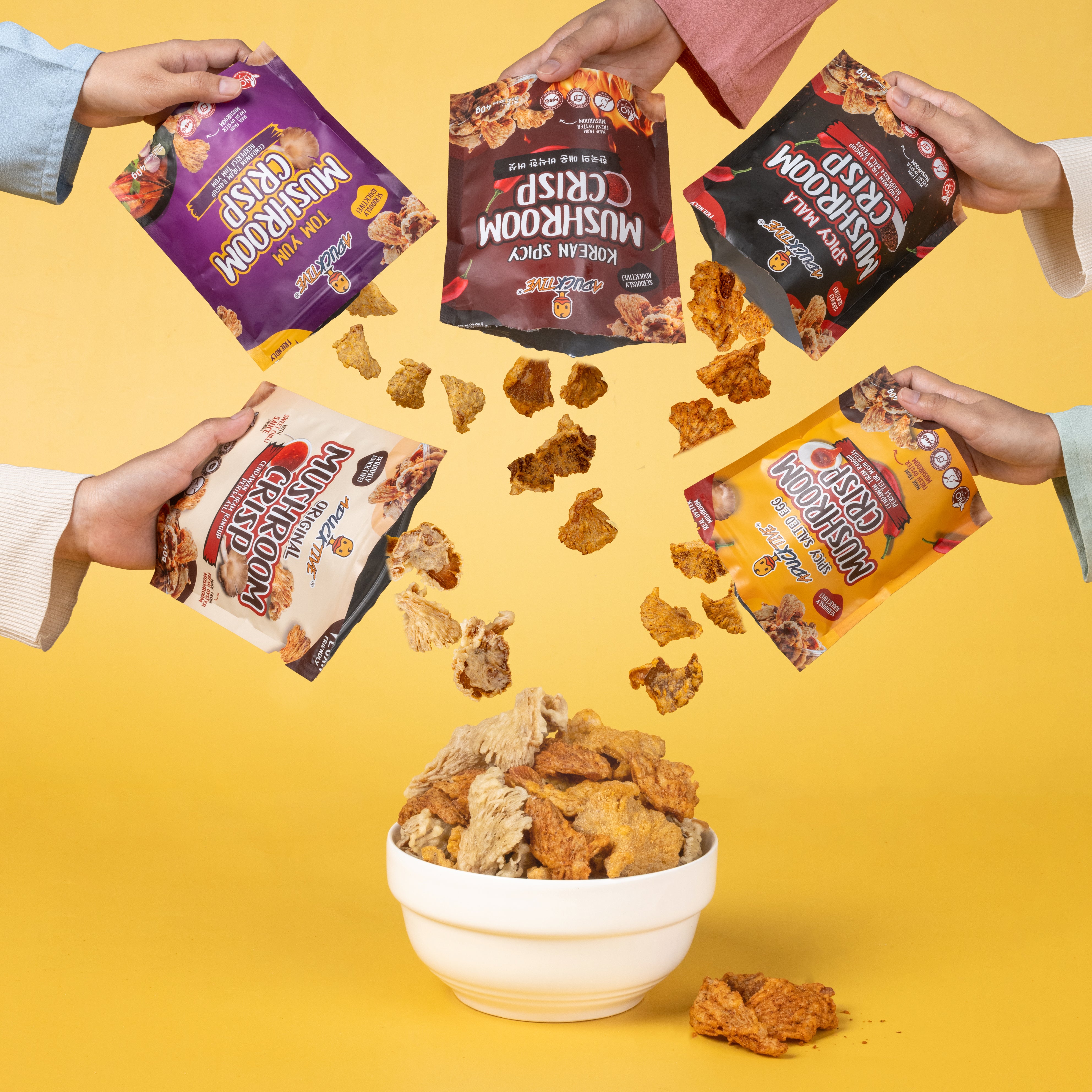 ADUCKTIVE MUSHROOM CRISPS